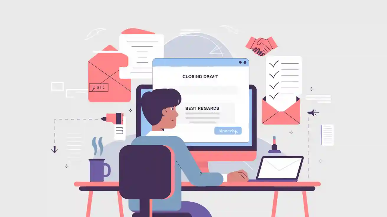 Top phrases to end an email professionally